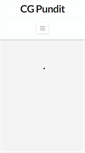 Mobile Screenshot of cgpundit.com