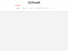 Tablet Screenshot of cgpundit.com